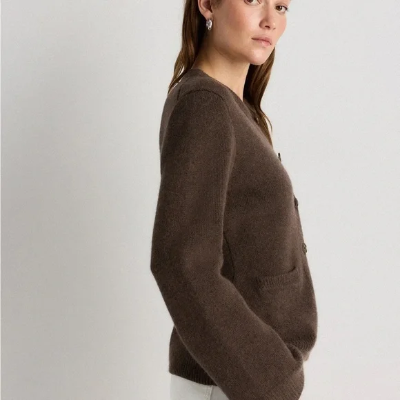 Quince - Mongolian Cashmere Structured Cardigan - price is firm - Picture 6 of 9